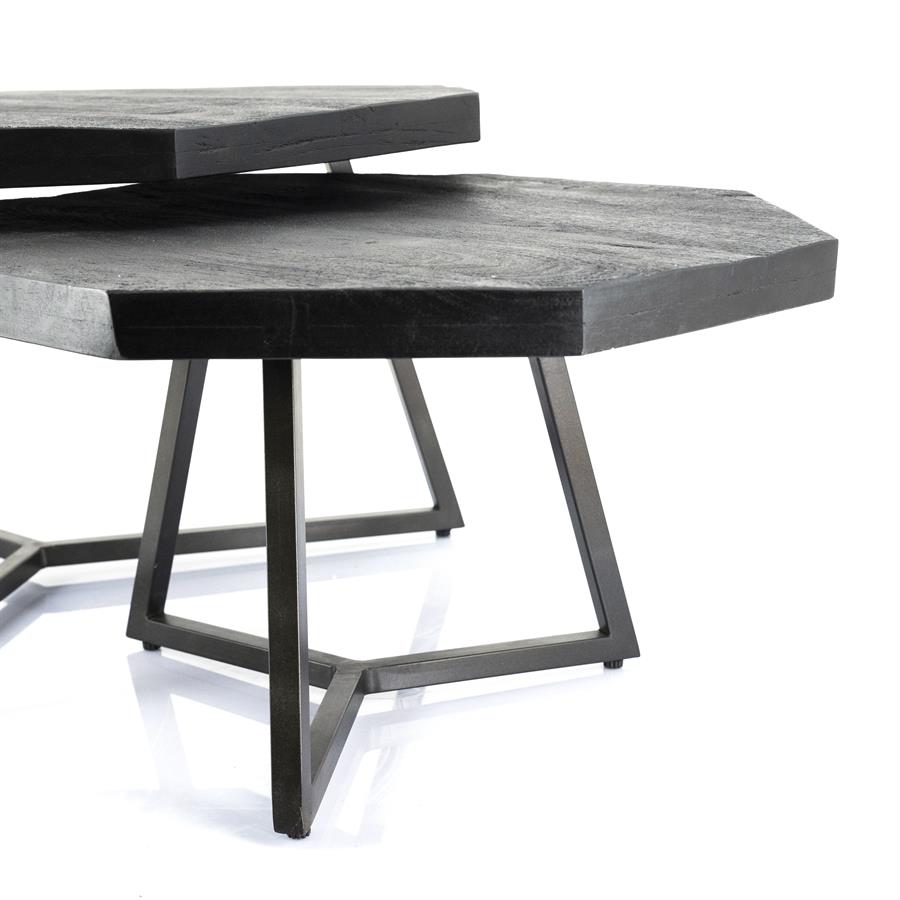 By-Boo-Salontafel-Octagon-zwart-set-van-2-2