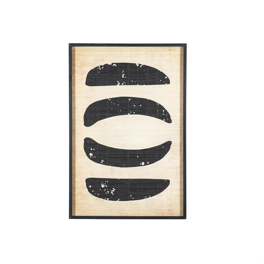 Schilderij Kyoto klein – zwart