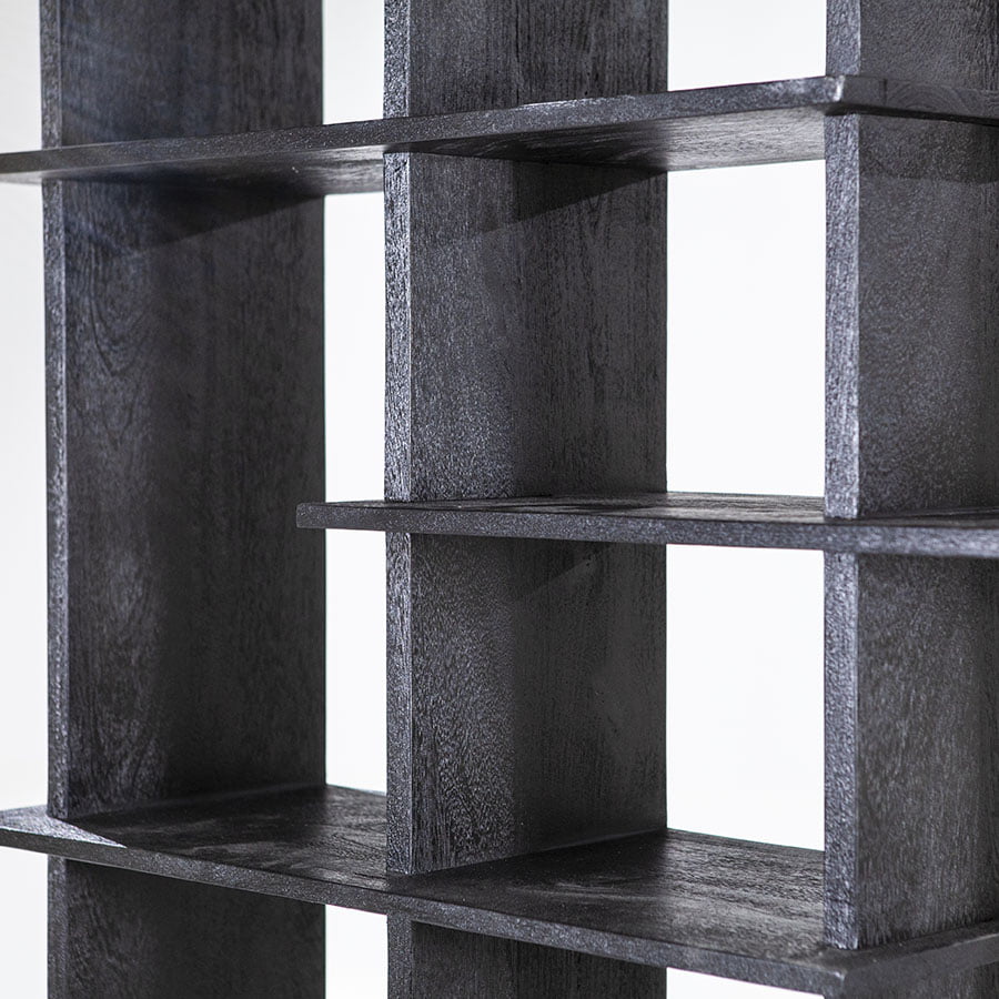 Eleonora-Boekenkast-Oliver-120x40x220-zwart-3