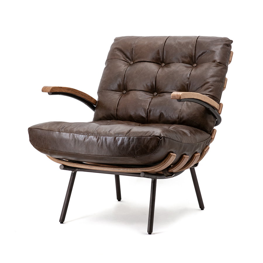 Eleonora-Fauteuil-Bastiaan-donkerbruin-java-leder