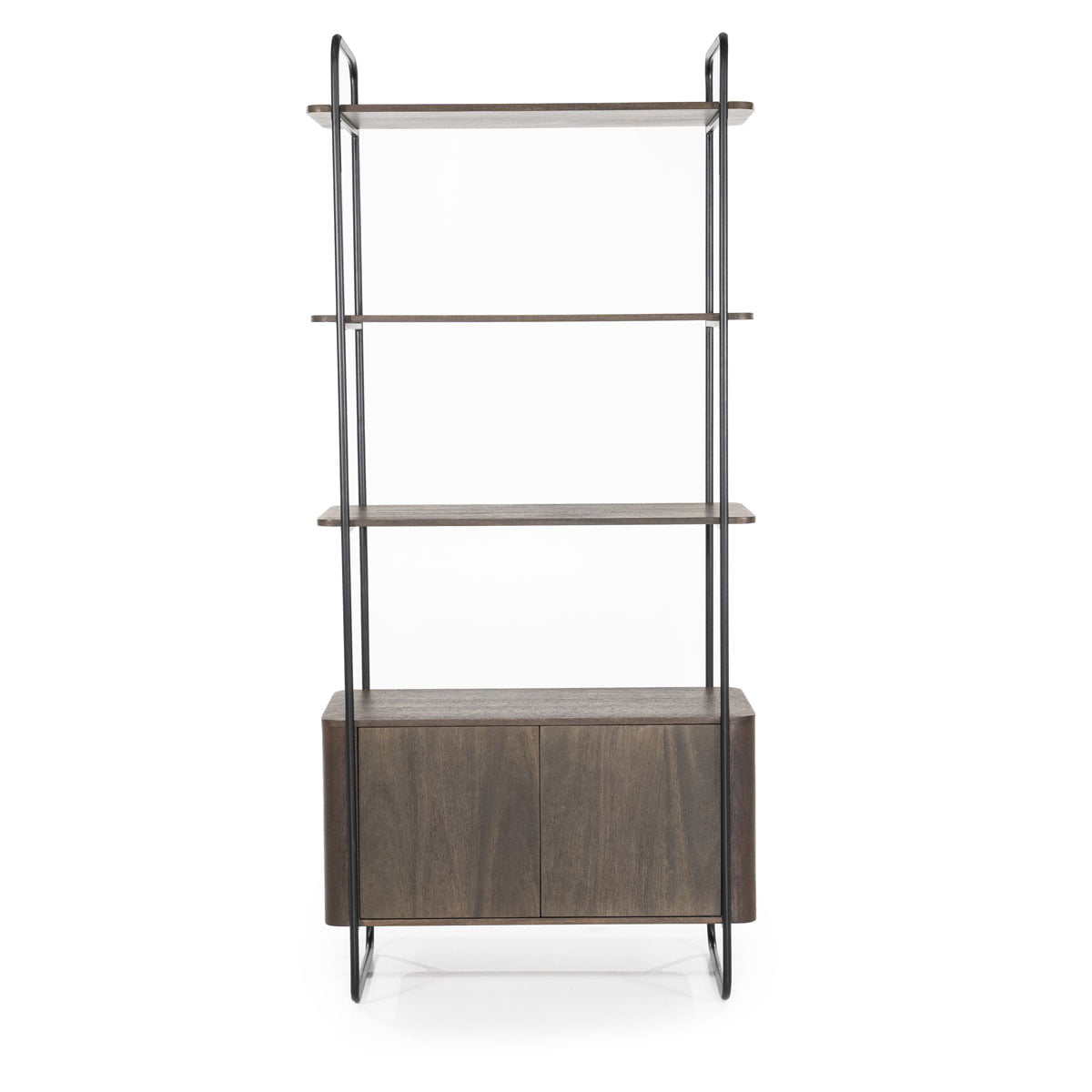 Wandkast James 2 deurs – bruin