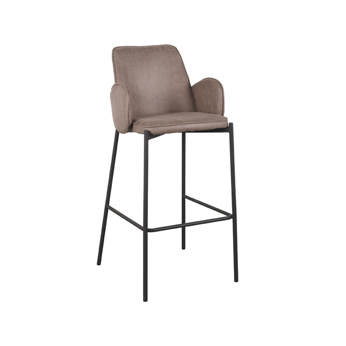 Barkruk Joni Suede Taupe