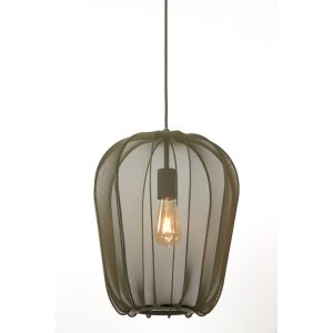 Light-Living-Hanglamp-PLUMERIA-donkergroen