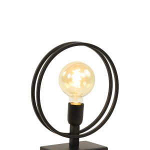 Light-Living-Tafellamp-RUDRA-mat-zwart