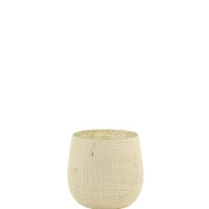 Light-Living-Theelicht-SISCO-jute-wit