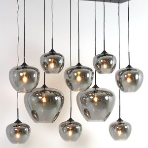 Light-Living-Hanglamp-MAYSON-smoke-mat-zwart