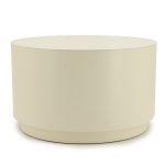 Salontafel Mesita Rond Beige 60x60 cm