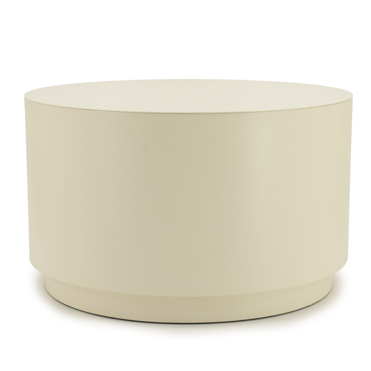 Salontafel Mesita Rond Beige 60×60 cm
