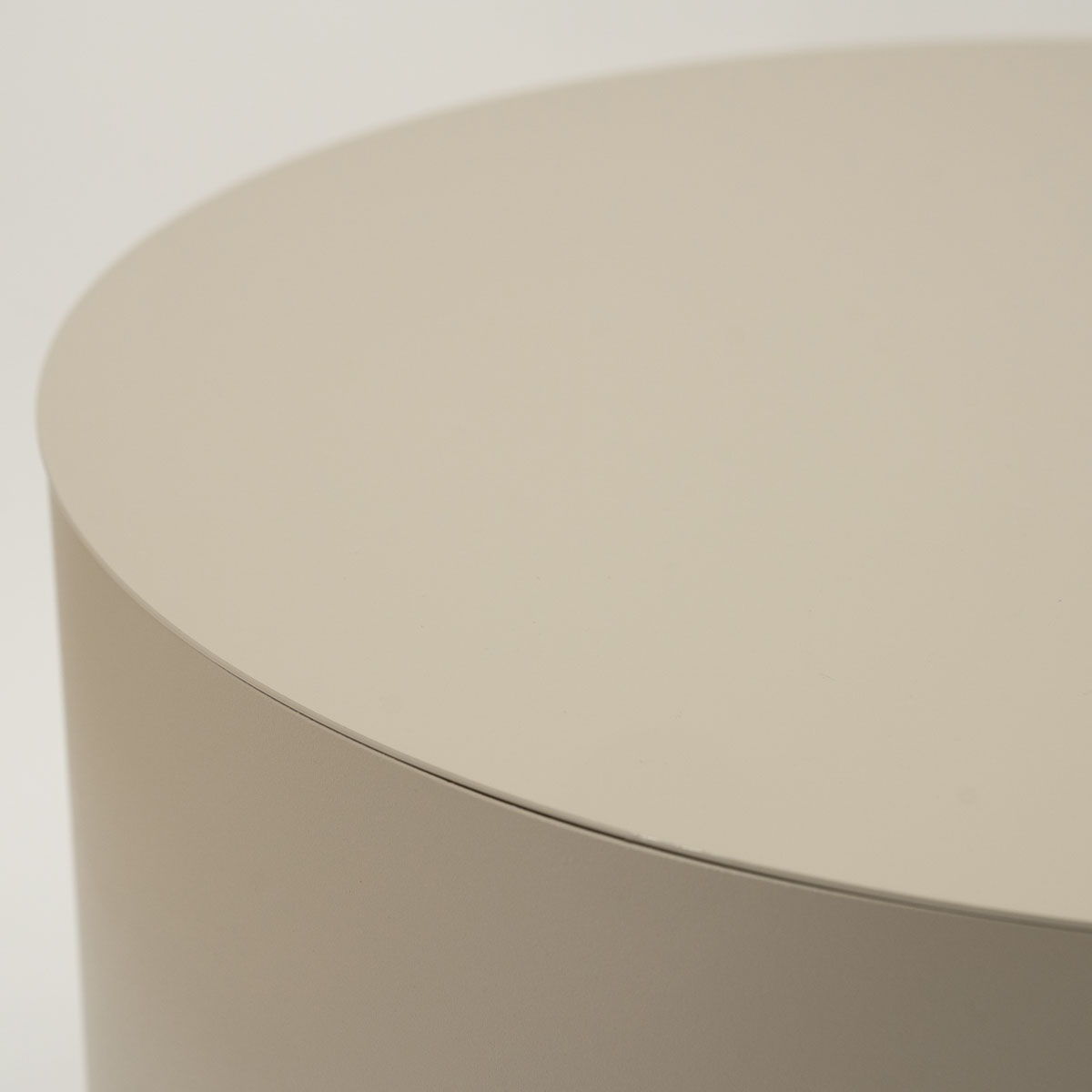Salontafel Mesita Rond Taupe 60×60 cm