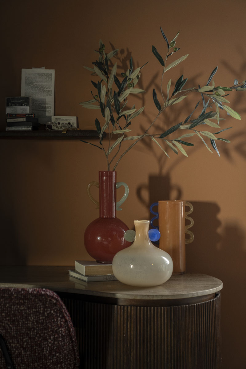 Vaas Alegre 1 Mondgeblazen Glas Terra
