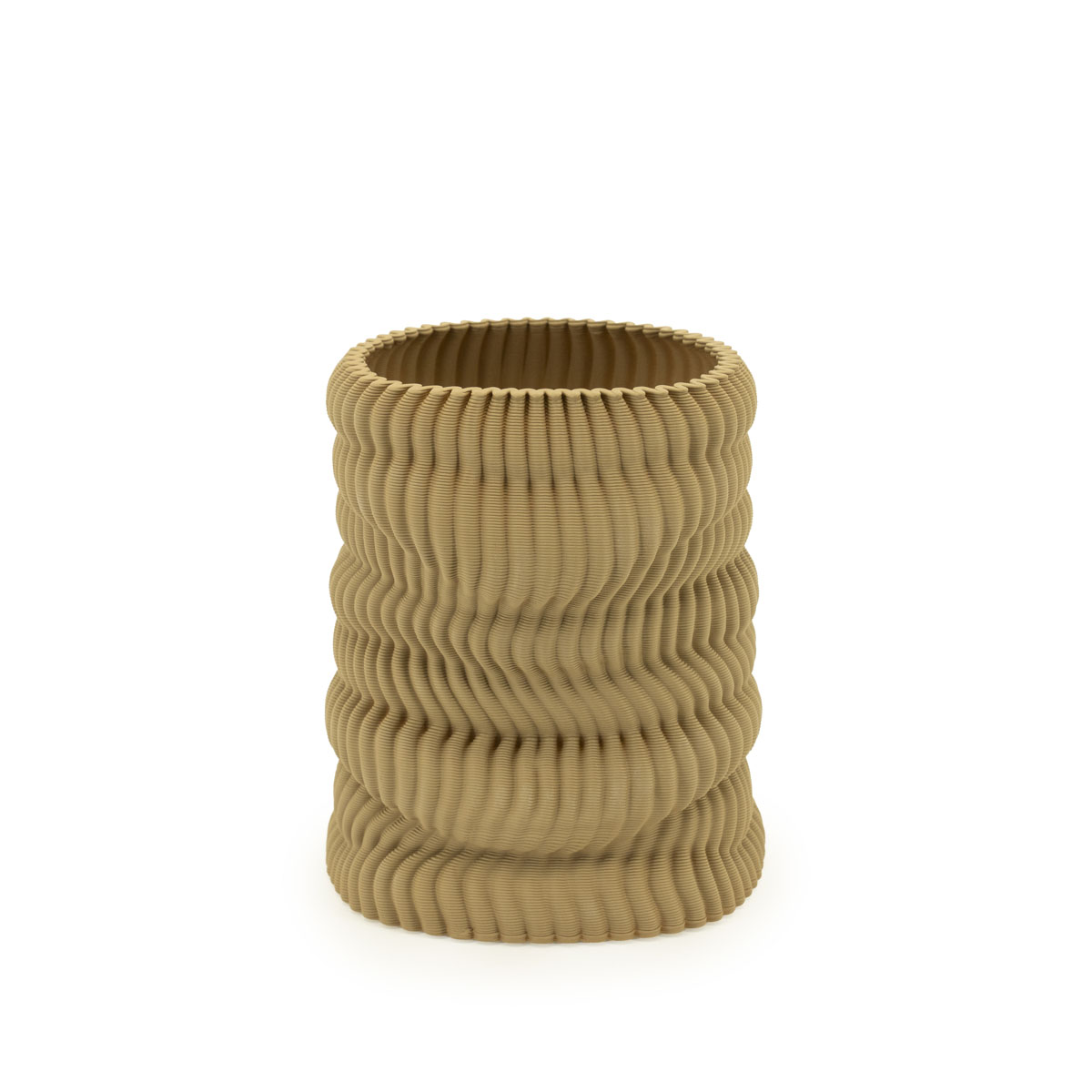 Vaas Mae Keramiek Beige Klein