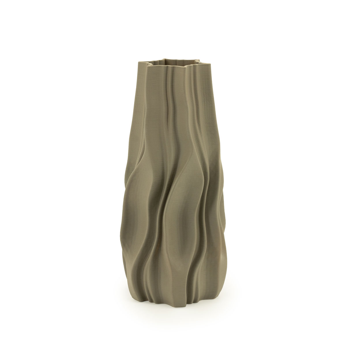 Vaas Nove Keramiek Taupe Groot