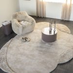 Vloerkleed Praia Organisch Beige