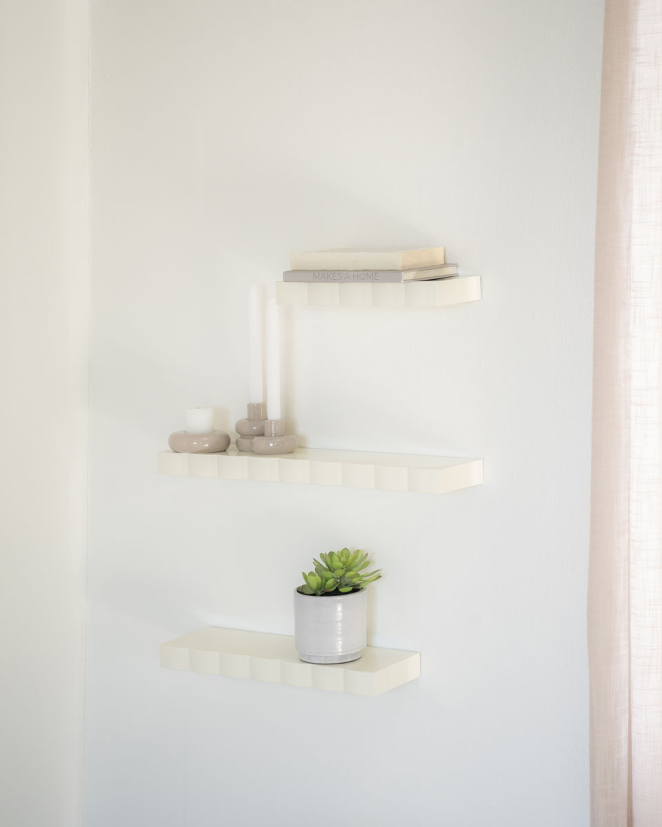 Wandplank Prinz Set Van 3 Beige