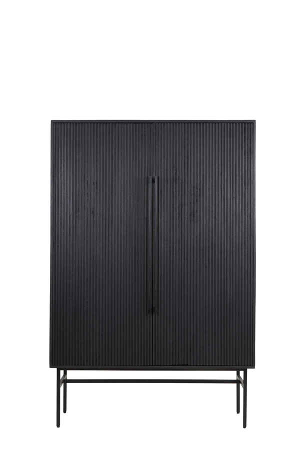 Kast ABAGE zwart