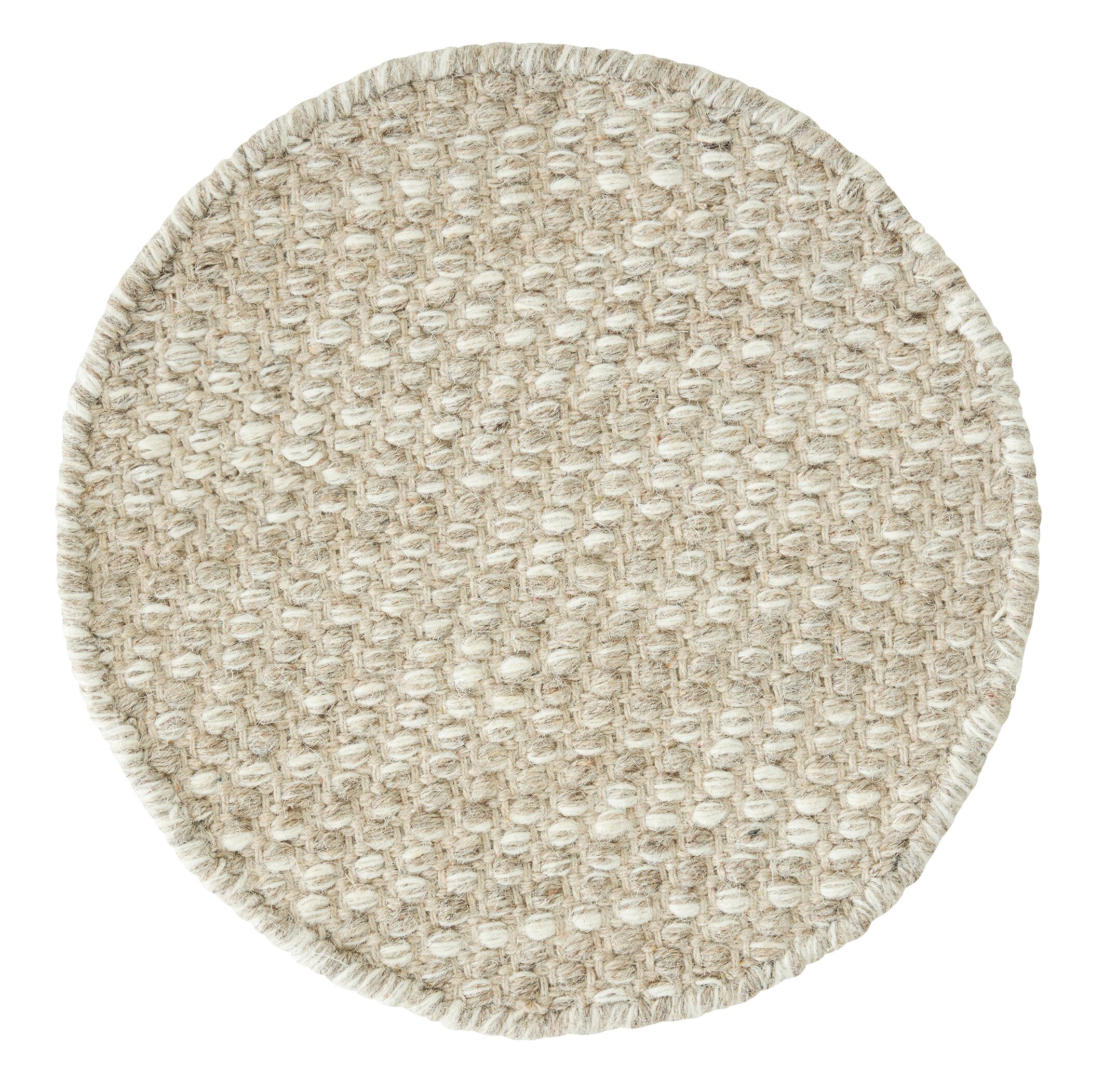 Vloerkleed Asuri Rond Groot Sand