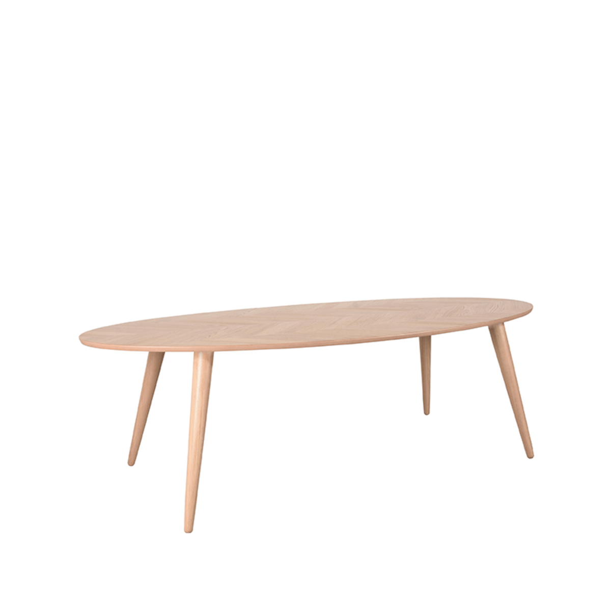 Eetkamertafel Ines Eiken Naturel