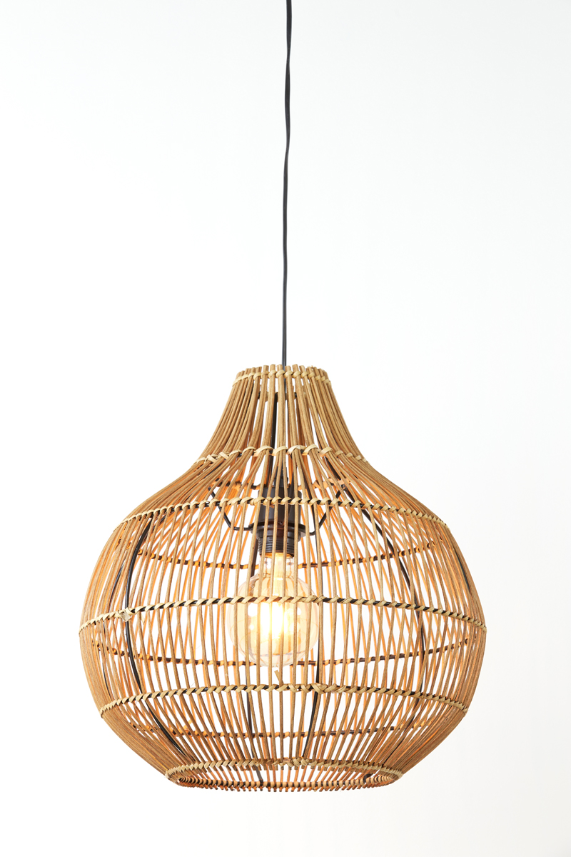 Hanglamp PACINO donker bruin