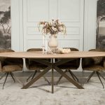 Ovale Eikenhouten Eettafel  Marseille
