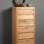 Ladekast Corona  Teakhout Met 6 Laden