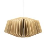 Hanglamp Meller Hout Naturel 41x41 cm