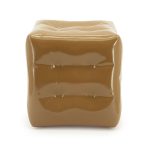 Kruk Capti Vierkant Mosterd 38x38 cm