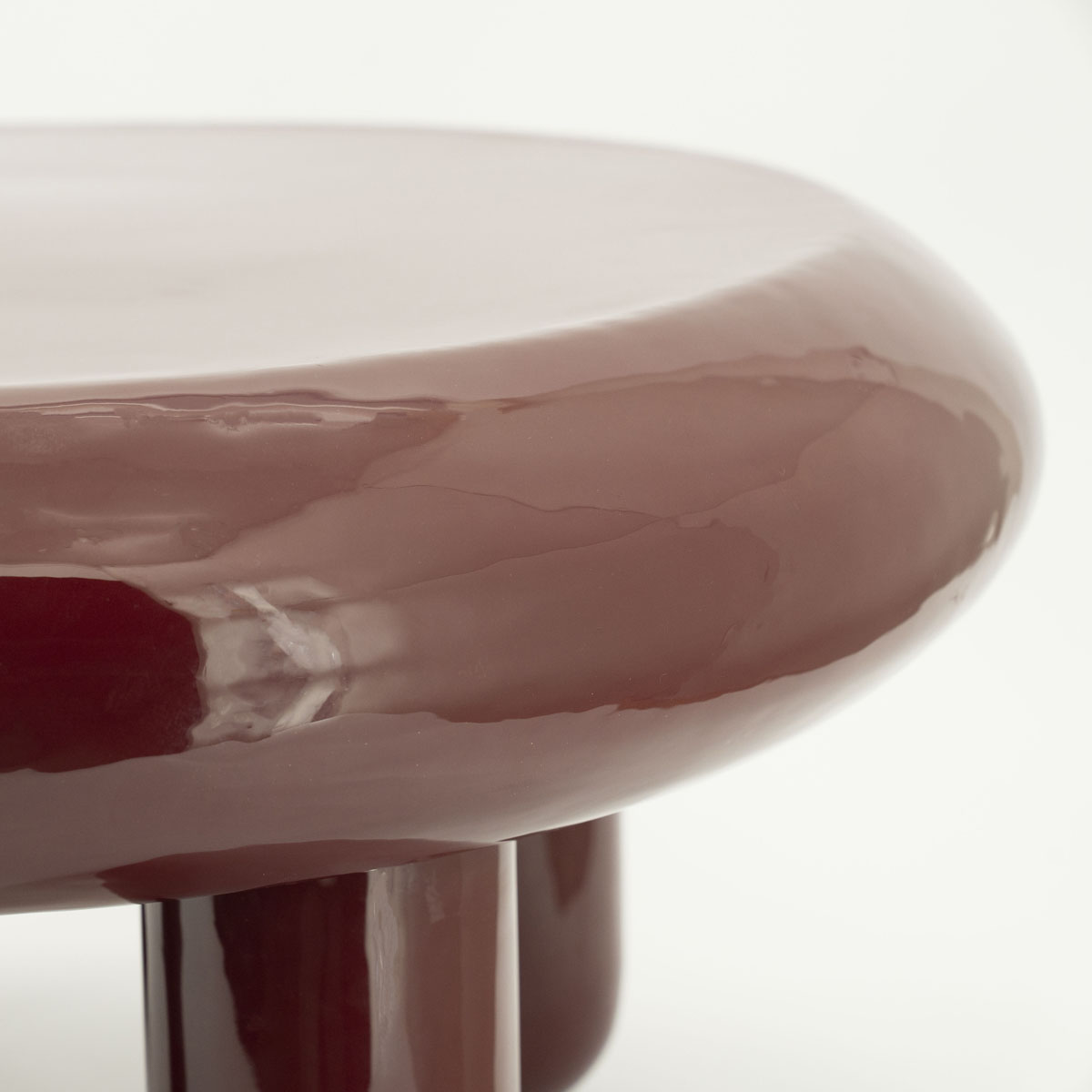 Salontafel Balloon Burgundy 70×70 cm