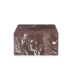 Salontafel Dice Marmer Rood 60x60 cm