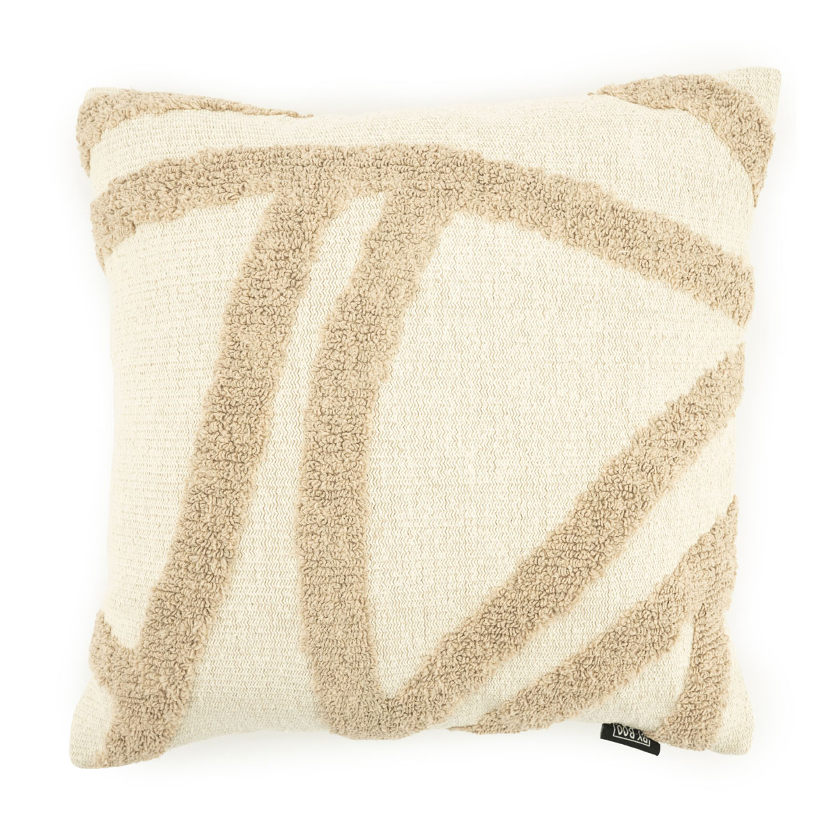Sierkussen Majani Taupe 45×45 cm