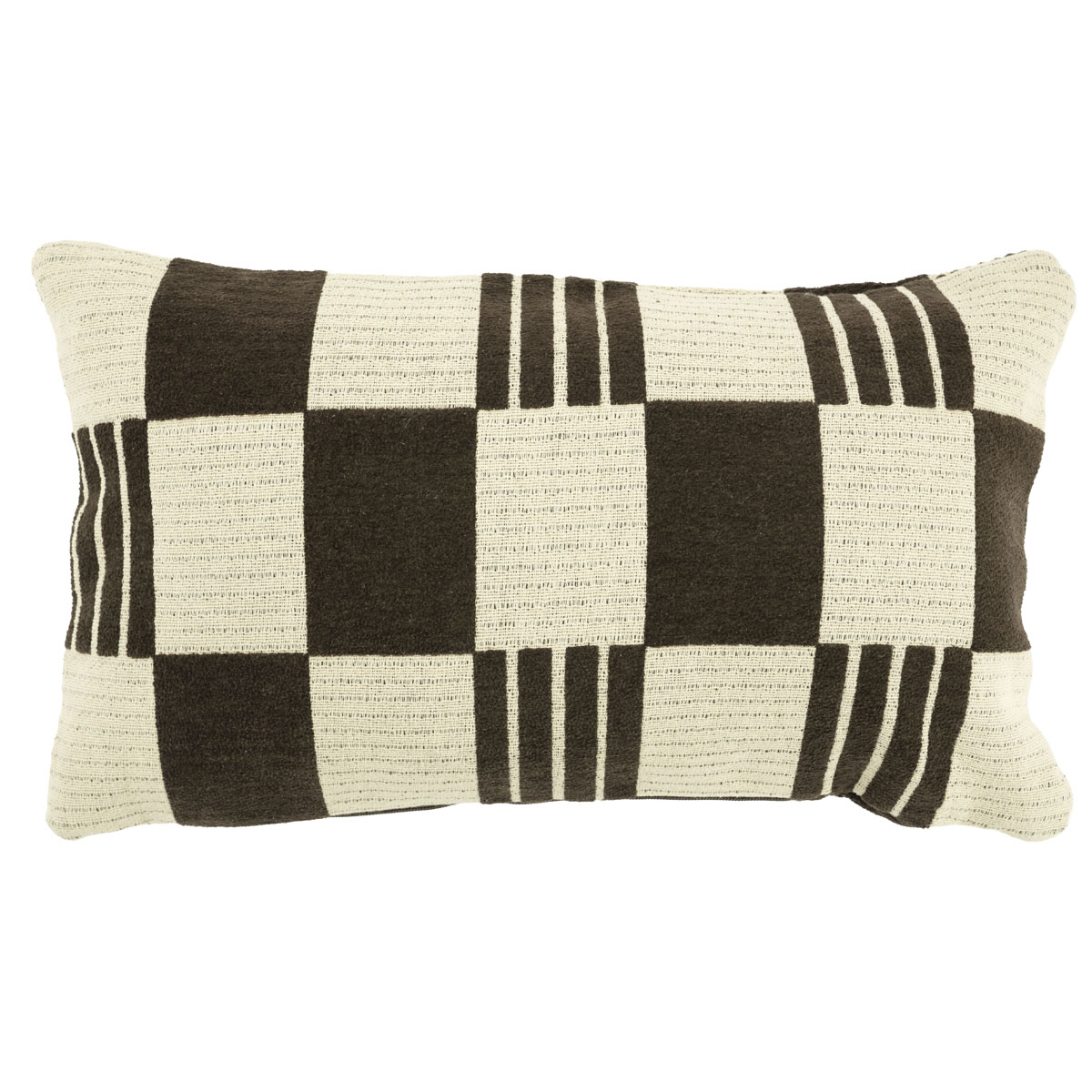 Sierkussen Twist Bruin 35×55 cm