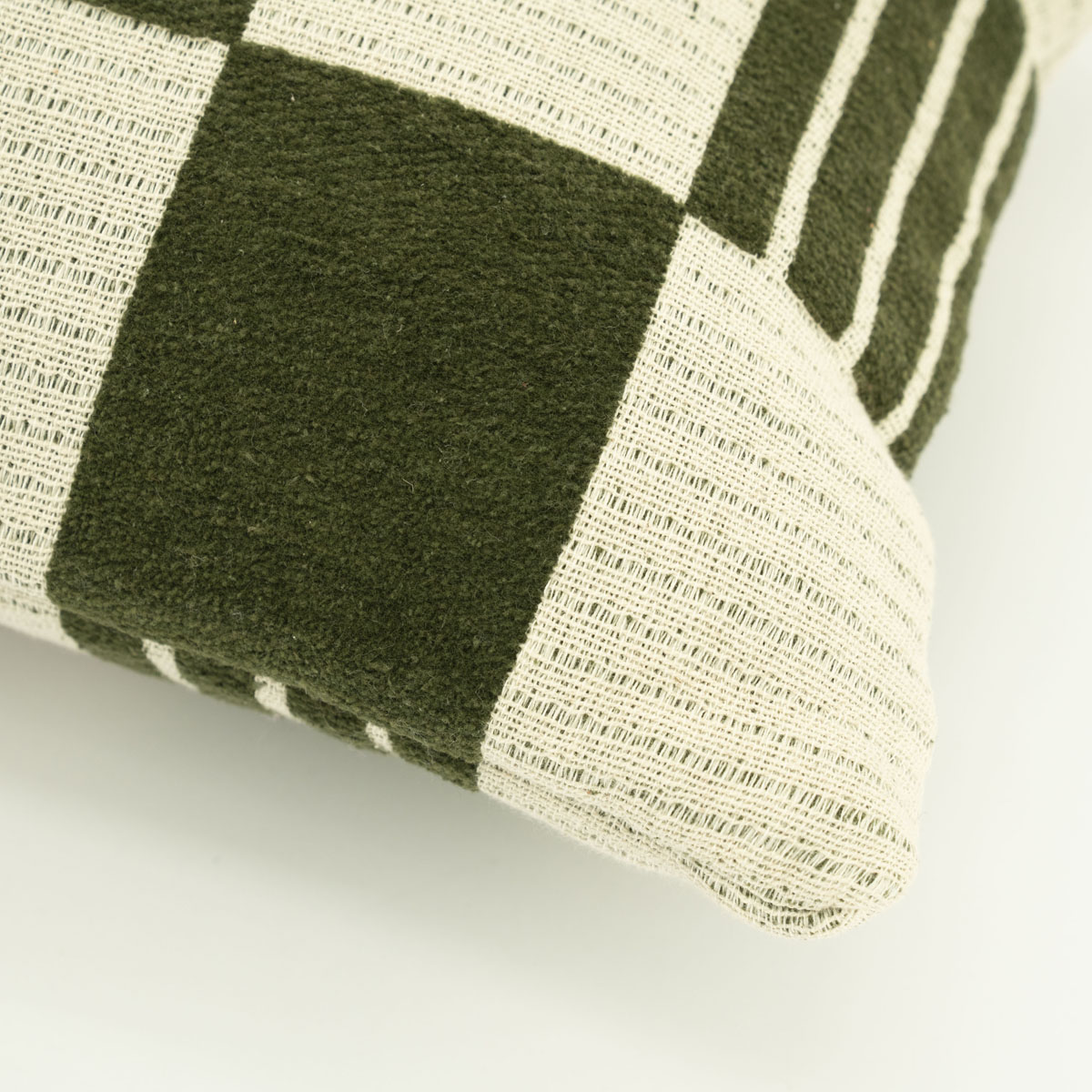 Sierkussen Twist Groen 35×55 cm