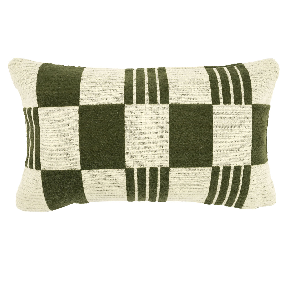 Sierkussen Twist Groen 35×55 cm