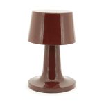 Tafellamp Alvo Burgundy 35 cm