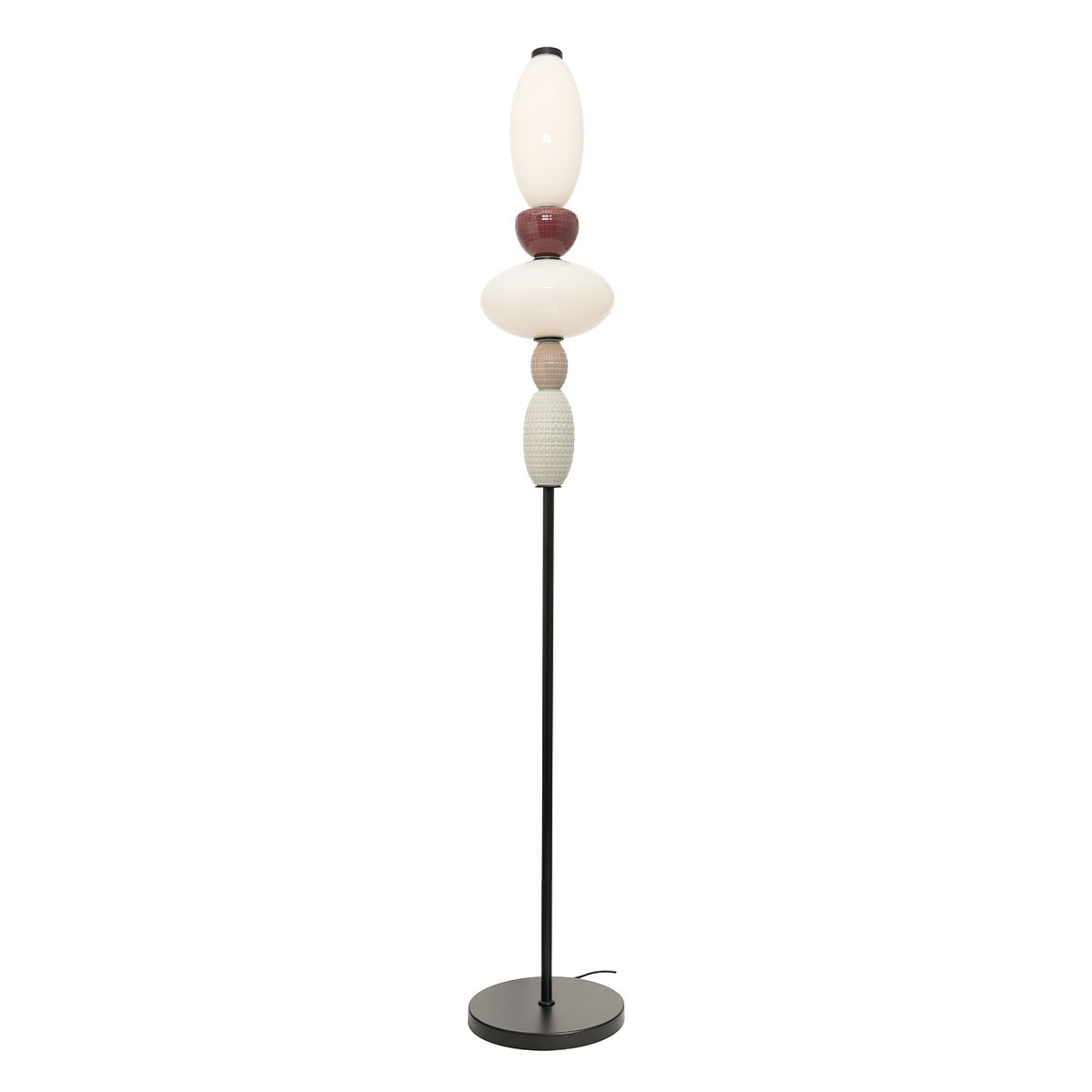 Vloerlamp Garca Keramiek & Glas Multicolor 163 cm