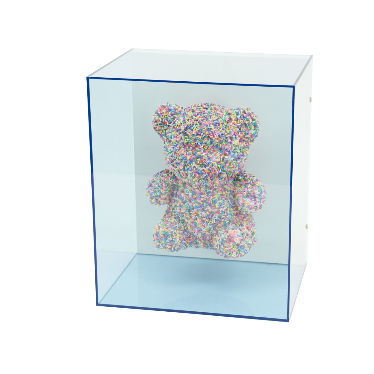 Wanddecoratie Beary Blauw 20×25 cm