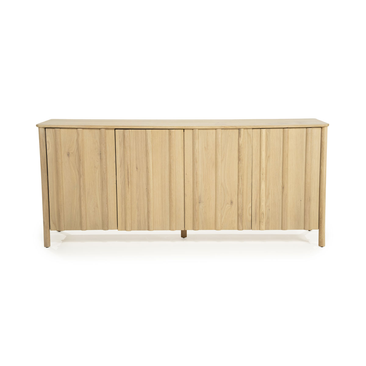 Dressoir Jake 4 Deuren Eikenhout Naturel 183x85 cm