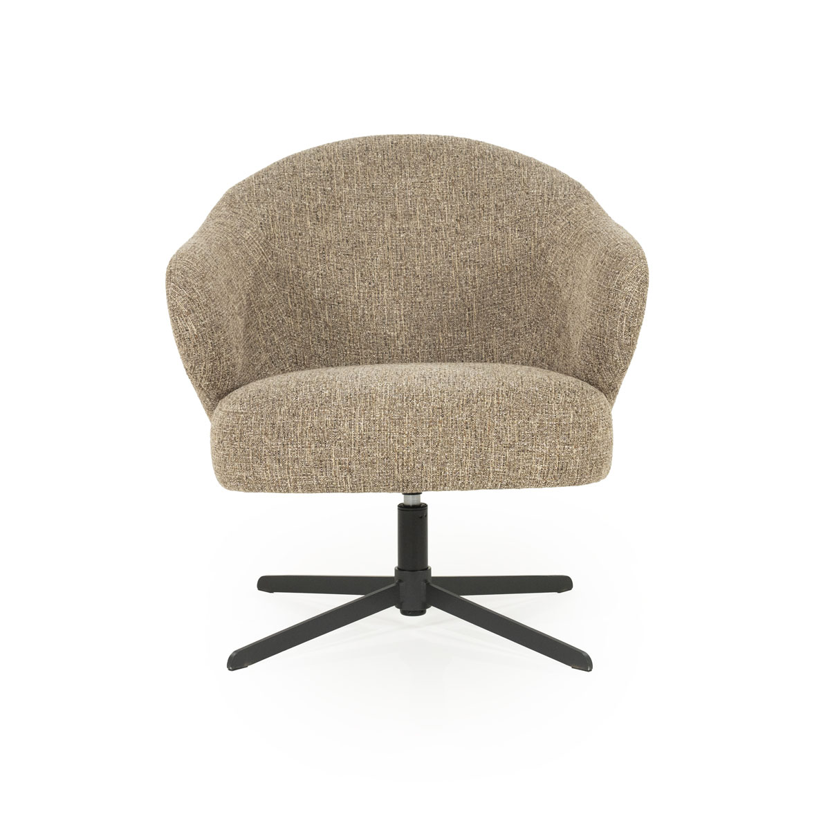 Fauteuil Connor Draaibaar Bruin Donna