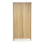 Kabinet Jake 2 Deuren Eikenhout Naturel 102x210 cm