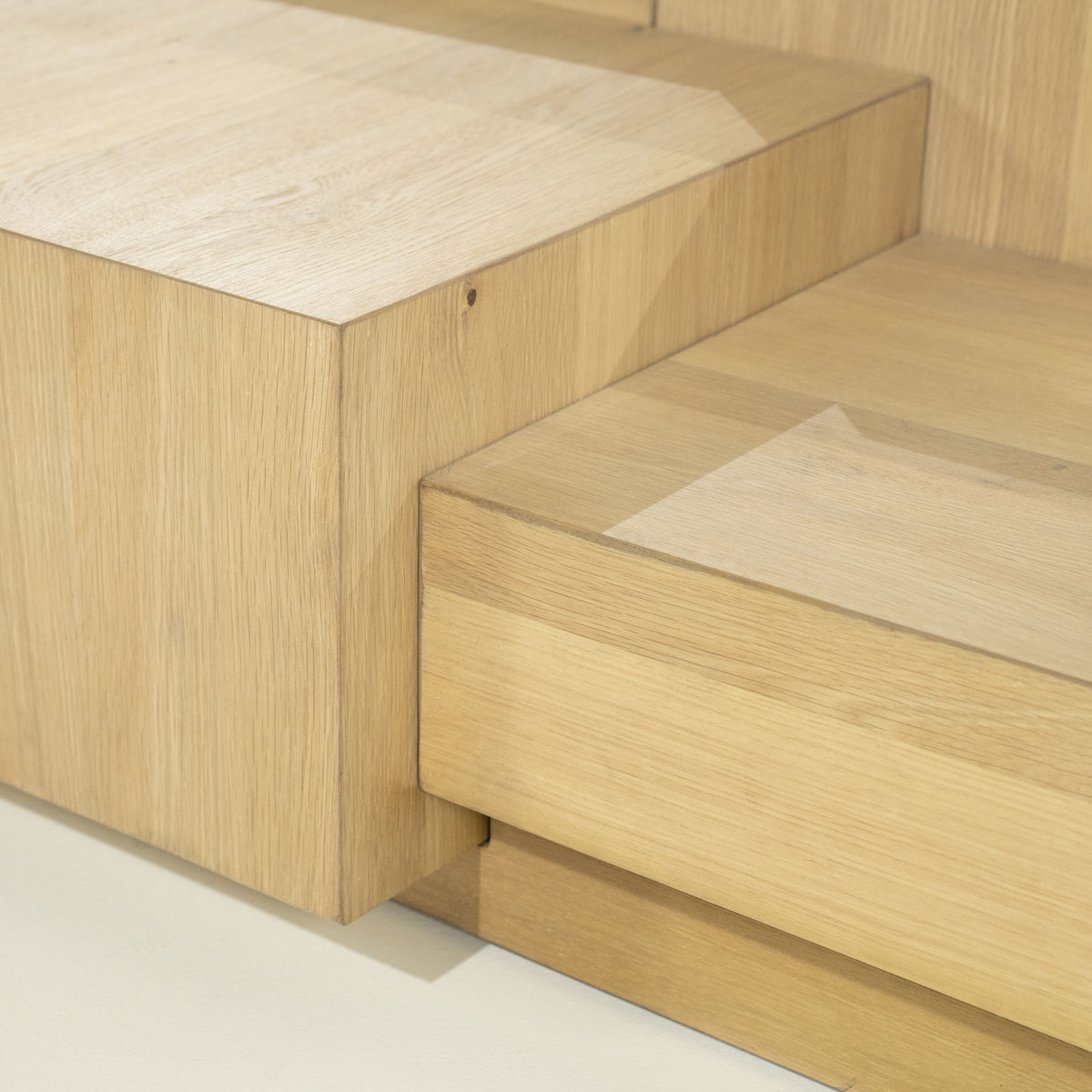 Rechthoekige Salontafel Quinten Naturel 140×75 cm