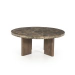 Salontafel Lando Rond Marmer 80x80 cm