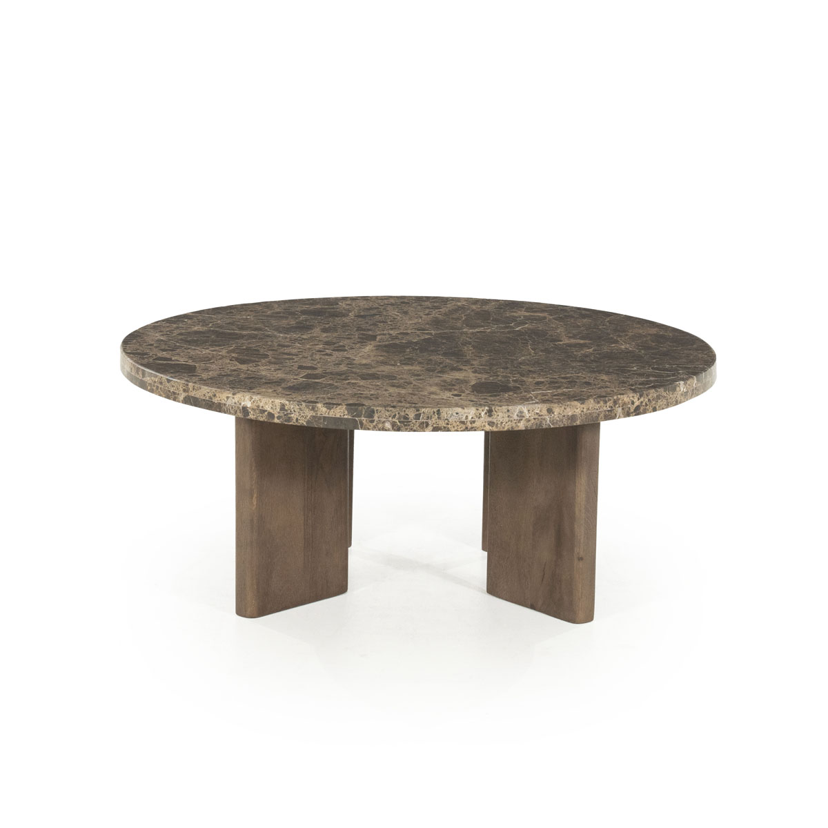 Salontafel Lando Rond Marmer 80×80 cm