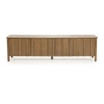 TV-meubel Jake 4 Deuren Eikenhout bruin 183 cm