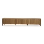 TV-meubel Jake 6 Deuren Eikenhout Bruin 264 cm