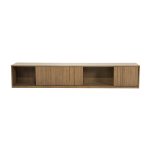 TV-meubel Milo Eikenhout Bruin 240 cm