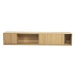 TV-meubel Milo Eikenhout Naturel 240 cm