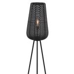 Vloerlamp ADETA mat zwart