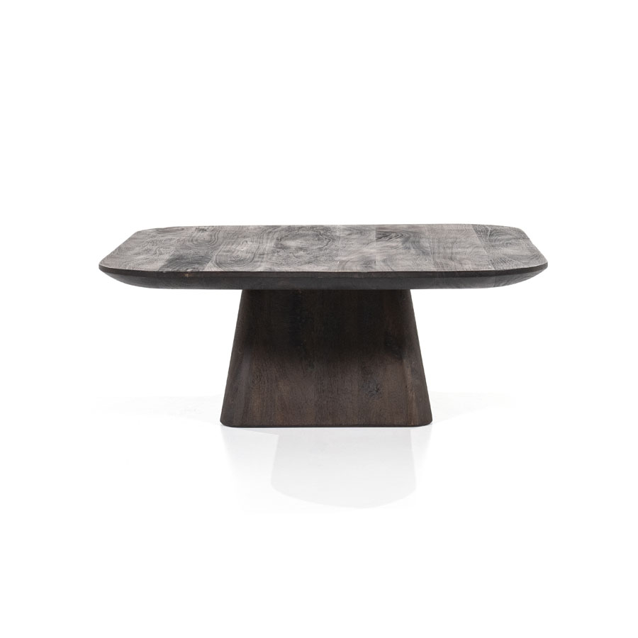 Salontafel Aron Vierkant Mangohout Bruin 80×80 cm