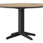 Eetkamertafel Soho Rond Teakhout