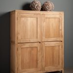 Opbergkast Corona Teakhout Met 4 Deuren 130 cm
