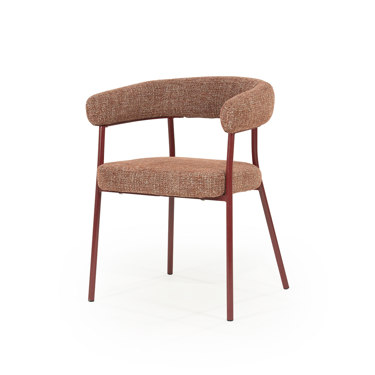 Armstoel Yovi Fermo Burgundy